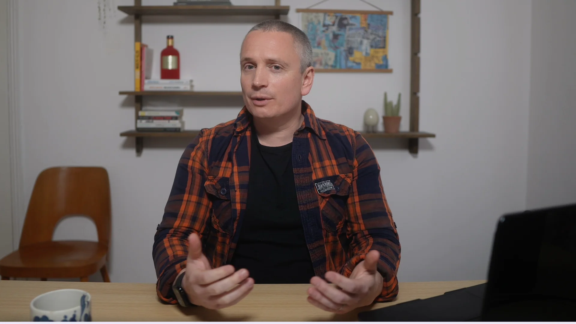 Joe Wills talking to camera about AI fluency with Claude